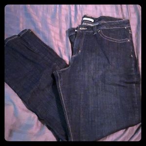 Lee slender secret dark wash jeans